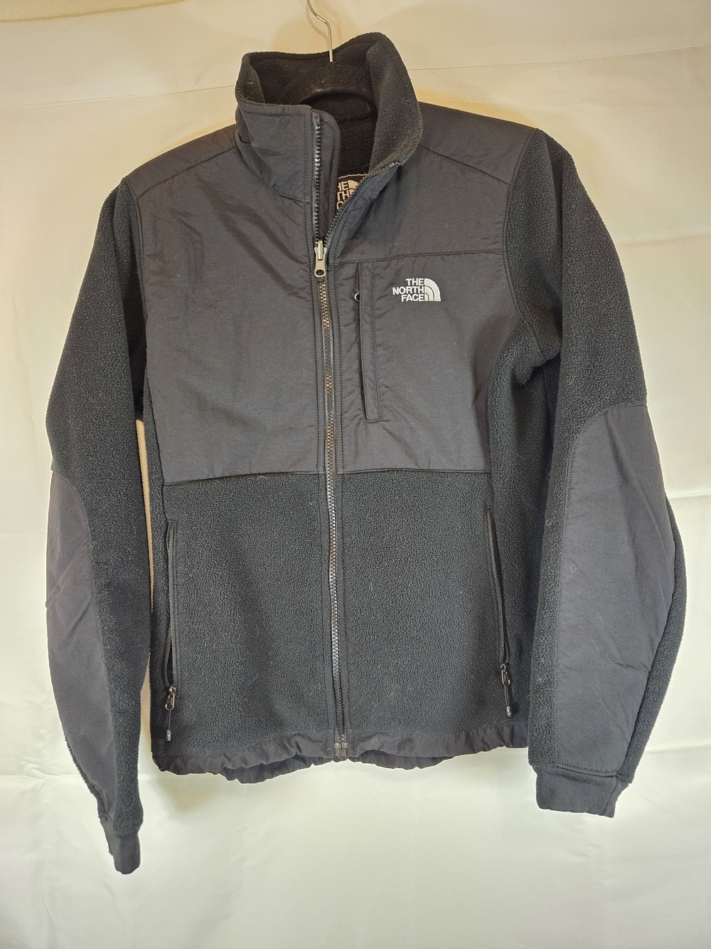 The North Face Black Women's Full-Zip Fleece Jacket Polartec Outdoor Utility